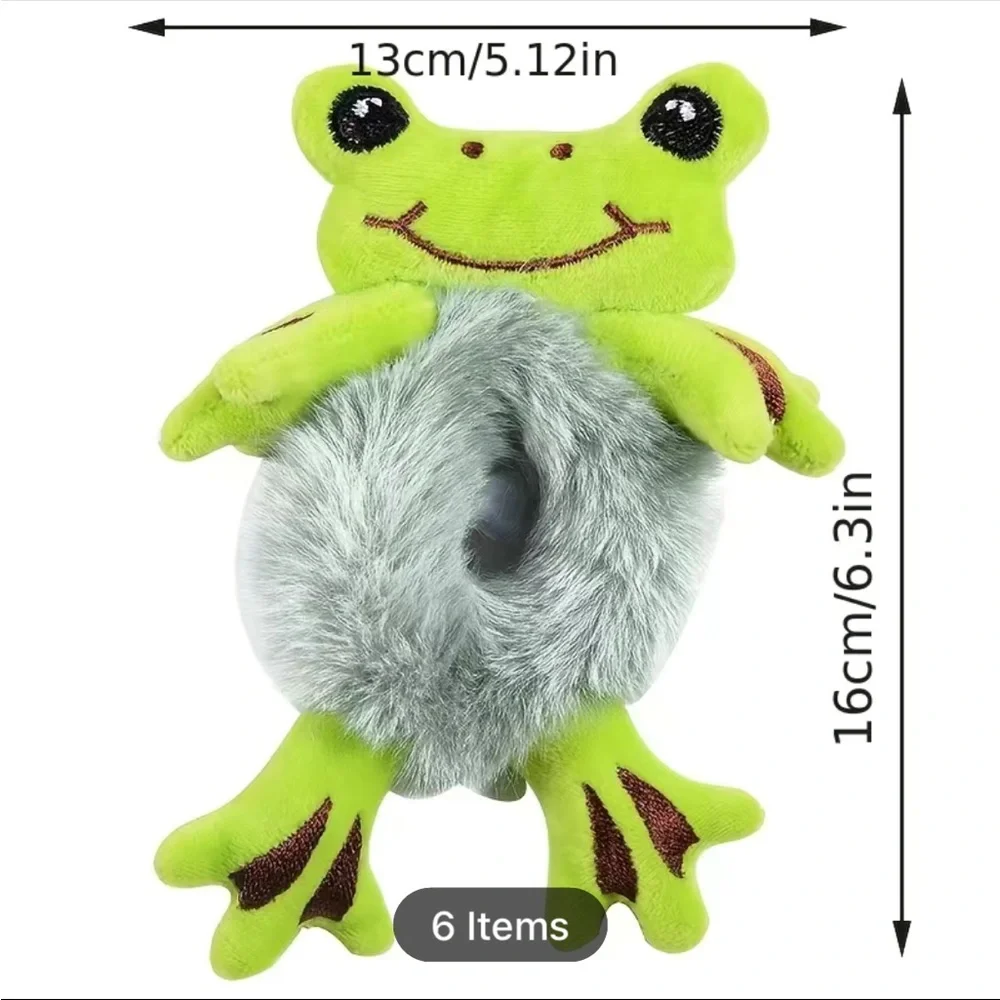 NIB Plush Animal Ponytail Holders!